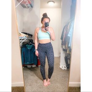 Athleta leopard Elation ultra high rise leggings